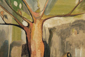 "Ο διαβάτης που περνά", 1999, μικτή τεχνική, 50 x 35 cm "Ο διαβάτης που περνά", 1999, μικτή τεχνική, 50 x 35 cm