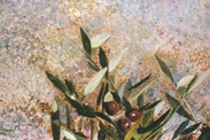 "Κλαδιά ελιάς", 2015, μικτή τεχνική, 35 x 55 cm "Κλαδιά ελιάς", 2015, μικτή τεχνική, 35 x 55 cm