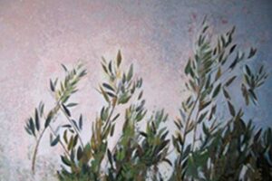 "Κλαδιά ελιάς", 2015, μικτή τεχνική, 35 x 55 cm "Κλαδιά ελιάς", 2015, μικτή τεχνική, 35 x 55 cm