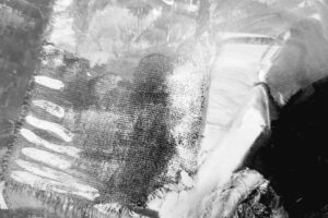 "Μετά", 1989, μικτή τεχνική, χαρτί, γύψο, 50 x 100 cm